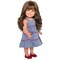 18 Inch Doll Clothes- Butterflies in July Dress with Matching Sandals and Panty Fits 18 Inch Kennedy and Friends Dolls and Other 18 Inch Fashion Girl Dolls